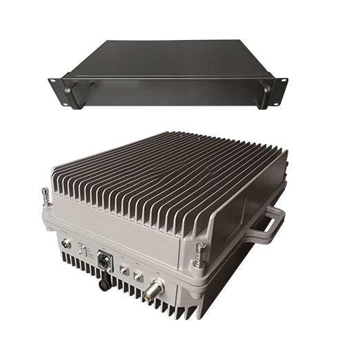  高明TETRA800数字警用集群数字光纤直放站远近端机